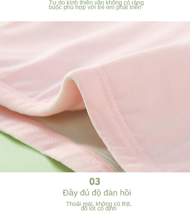 Áo lót nữ học sinh cấp 1 cấp 2 nữ sinh đồ lót lớn 8-12 nữ sinh tiểu học học sinh trung học cơ sở nữ sinh áo ngực cotton tinh khiết