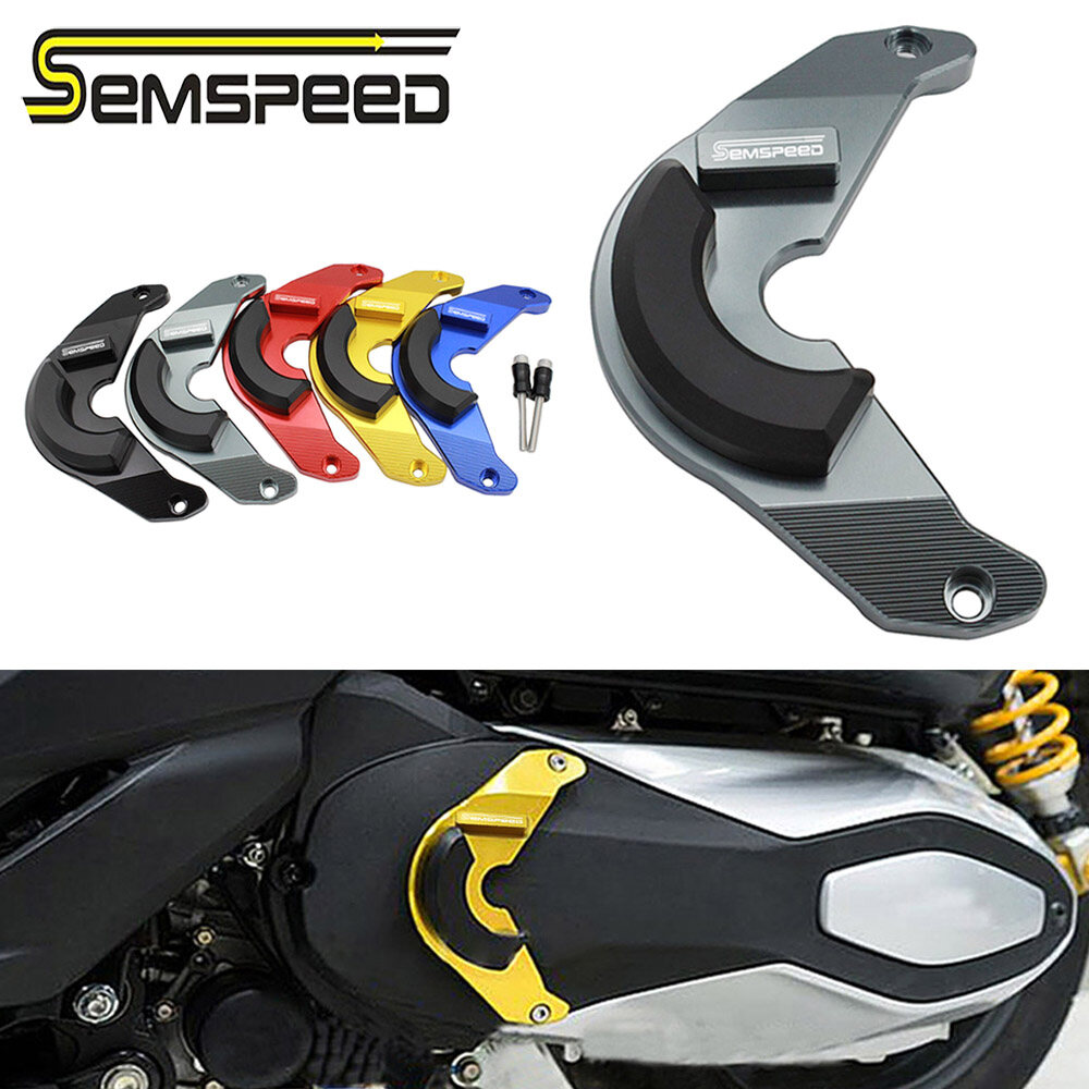 SEMSPEED Motorcycle CNC Rear Engine Cover Guard Protection For Honda ADV350 ADV 350 2022-2023 2024 ราคา 1,086 บาท*ส่งฟรี