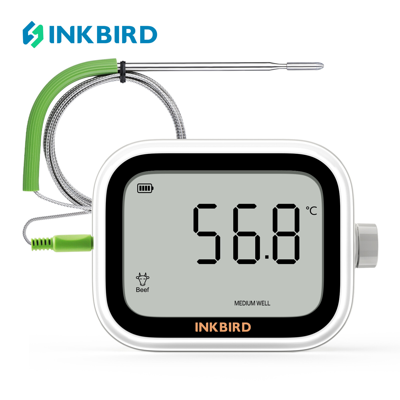 INKBIRD IKT-031 Multifunctional Digital Kitchen Timer with Meat Thermo-meter Preset Meat Temperatures Alarms Rechargeable ราคา 923 บาท*ส่งฟรี