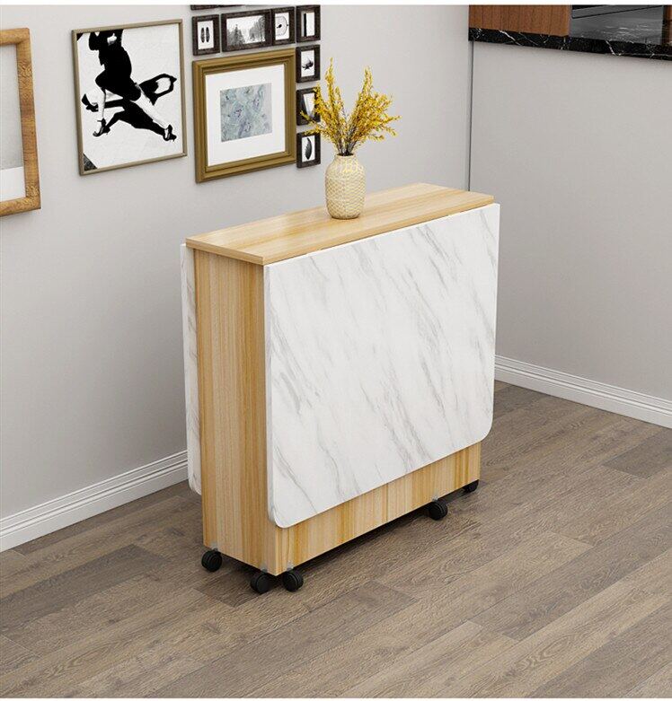 wood folding dining table