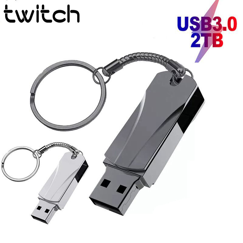 Mini USB 3.0 Flash Drive 2TB 1TB USB Memory Stick High Speed Waterproof U Disk 512gb/1tb/2tb USB Flash Memory For Laptop Desktop - Jenama twitch Harga 18 Ringgit*Penghantaran Percuma