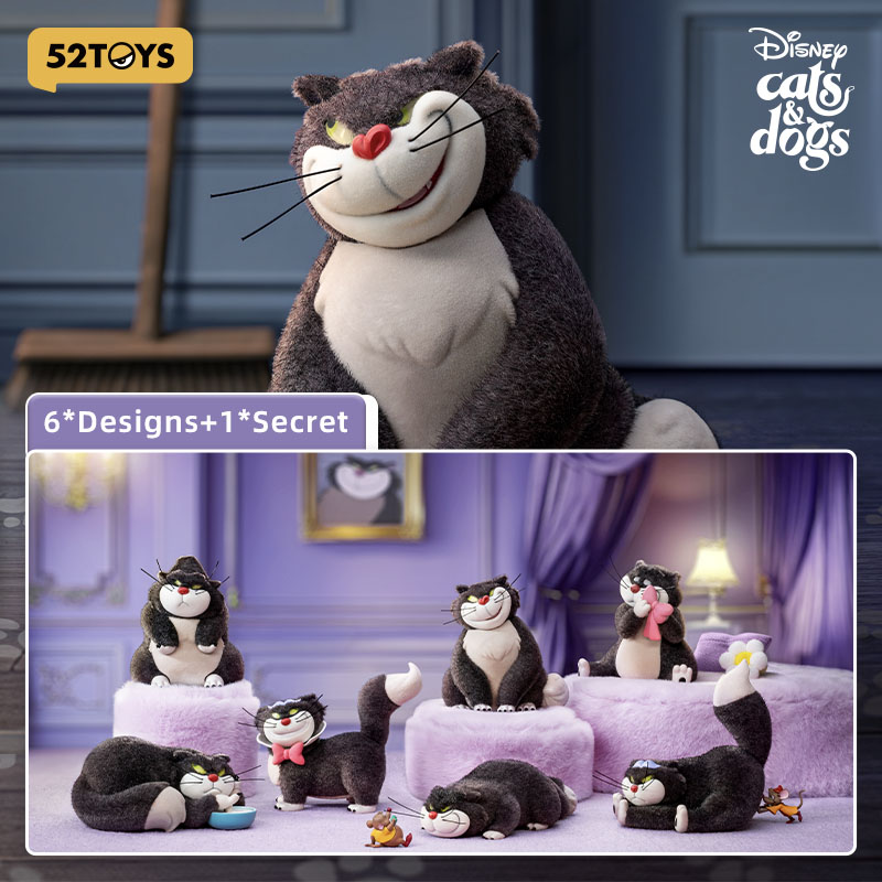 52TOYS DISNEY The Mischievous Cat Lucifer Series Blind Box Figure Toy ราคา 429 บาท*ส่งฟรี