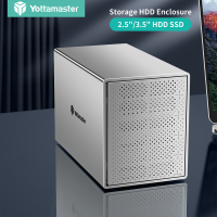 Yottamaster 5เบย์เรด USB3.1 Gen1ประเภท C กล่อง HDD สำหรับ2.5 & 3.5นิ้วฮาร์ดไดรฟ์จู่โจม0/1/3/5/10 /Span /Jbod /Pm/โคลน