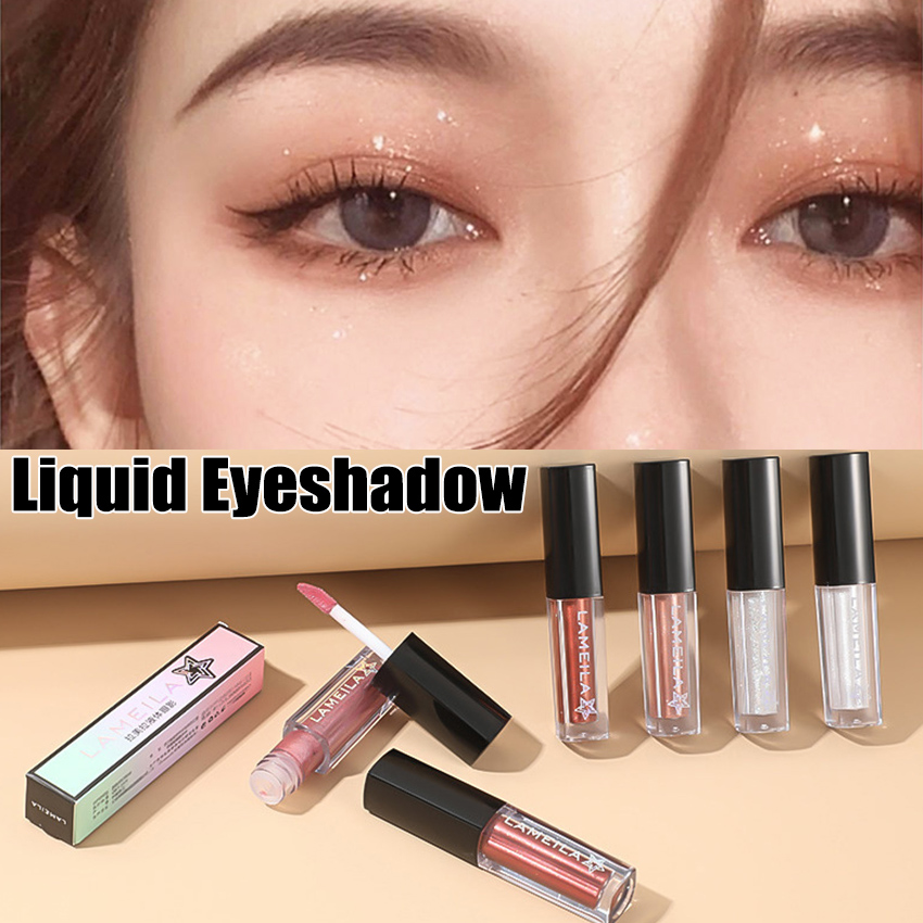 Phấn mắt dạng lỏng kim sa ngọc trai phấn bắt sáng lấp lánh không thấm nước lâu trôi trang điểm mắt làm sáng