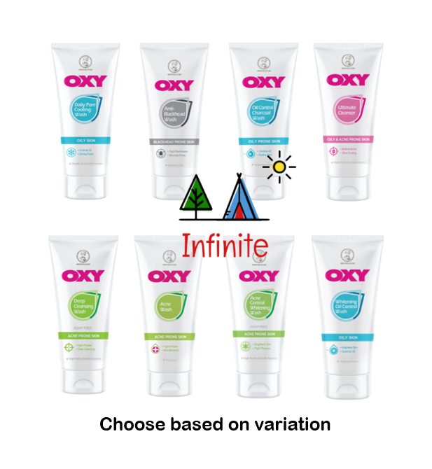 Gambar Oxy Cleanser Facial Wash (100g)