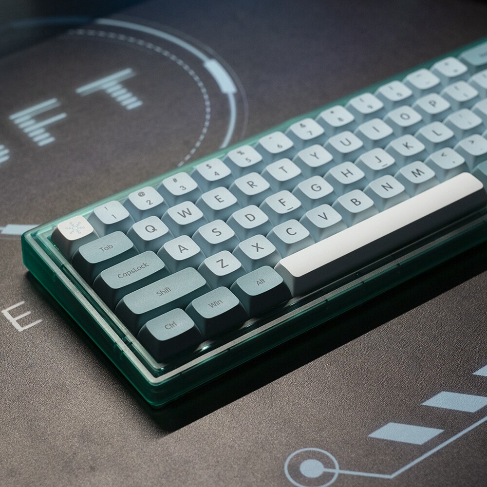 GMK Nắp Phím Iceberg 123 Phím Nắp Phím Chữ XDA PBT Dye Nhật Bản Dành Cho Bàn Phím Cơ Cherry MX Switch Keychron/RK61/GK61/Anne Pro 2