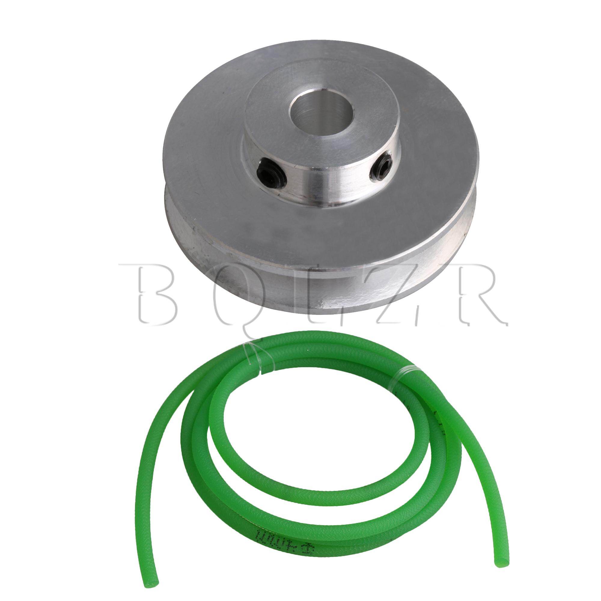 Ròng rọc rãnh đơn nhôm 41mm dia 8mm với Bộ Đai truyền động 3.28 chân