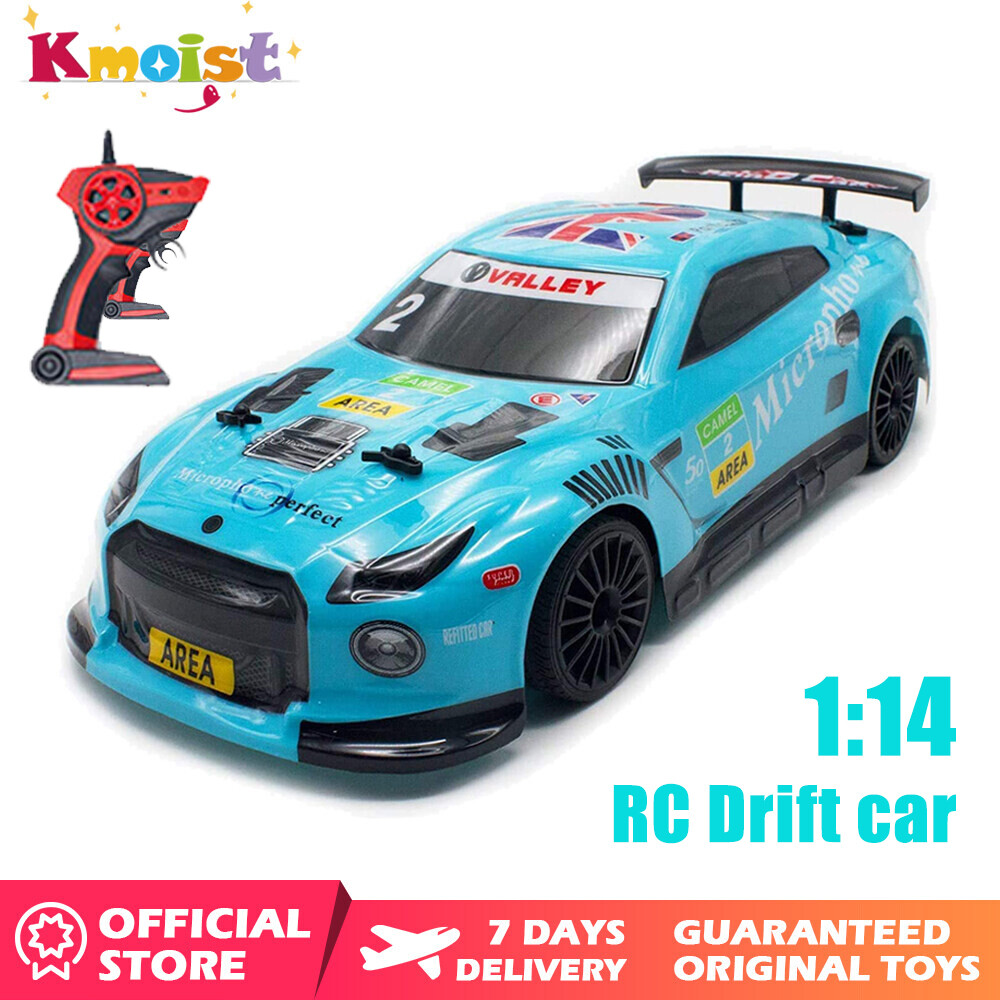Kmoist Xe Đua Điều Khiển Từ Xa 1:14 RC Xe Điều Khiển Từ Xa 4WD Xe Đua Tốc Độ Cao 2.4GHz Có Đèn LED Thể Thao Chạy Điện Xe Đua Địa Hình Đồ Chơi Cho Bé Trai