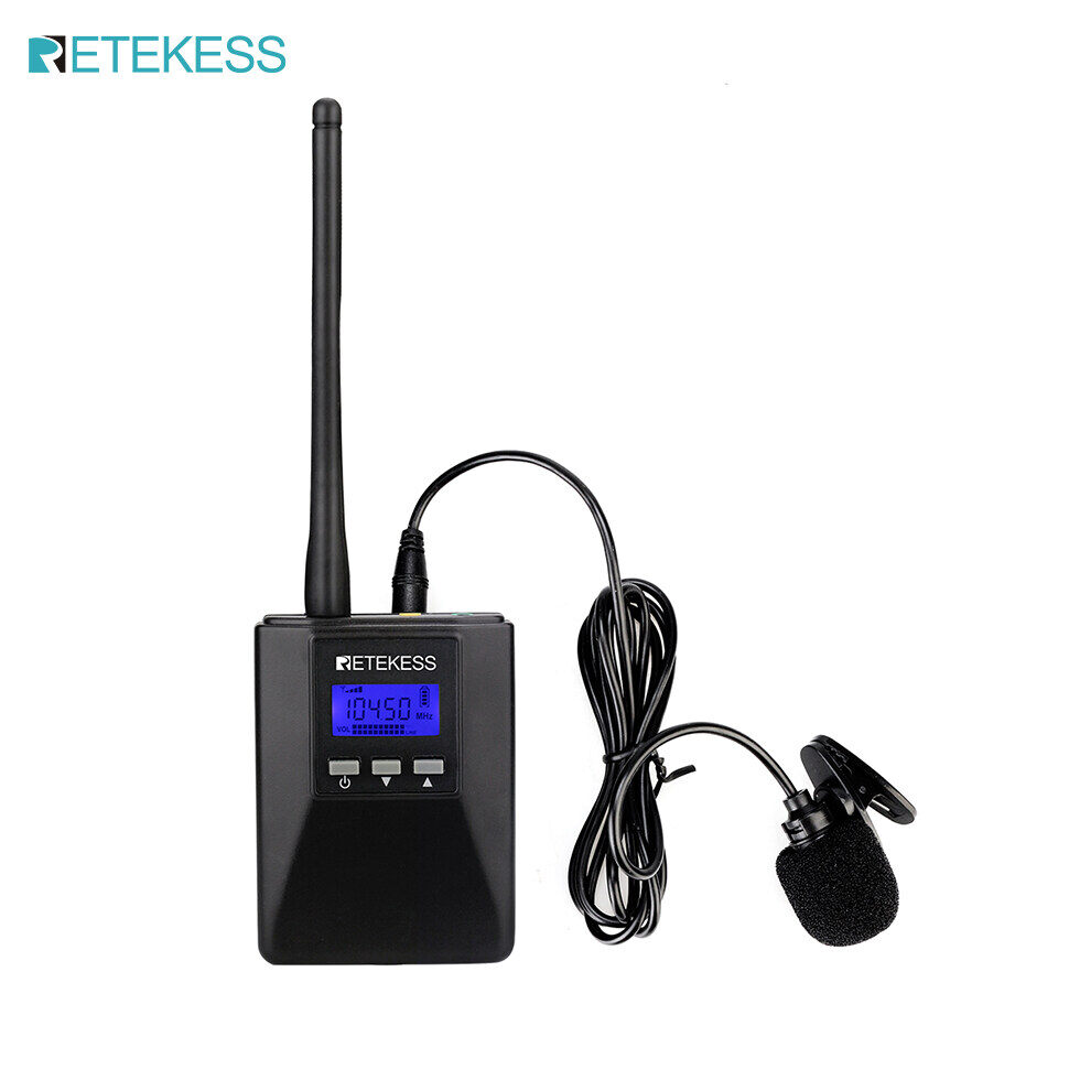 Retekess TR506 Portable FM Transmitter, Low Power FM Transmitter for Church Parking Lot, 400M Long Range Broadcast Stereo Radio Station for Drive-in Movie, Whole House, Tour Guide ราคา 1,233 บาท*ส่งฟรี