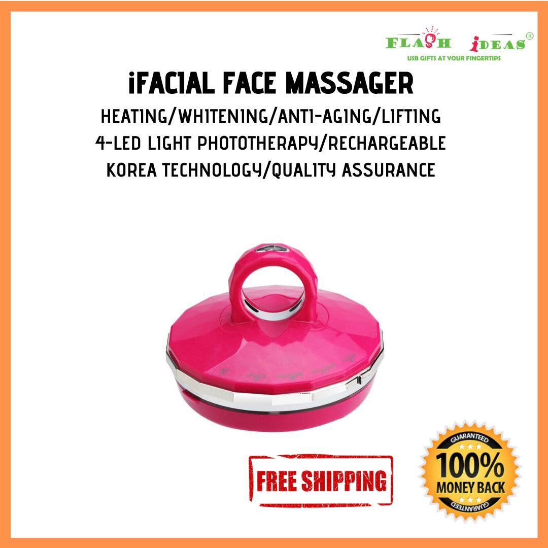 Gambar Flash Ideas Oreadex iFacial  Face Massager (ROSE RED) OD960