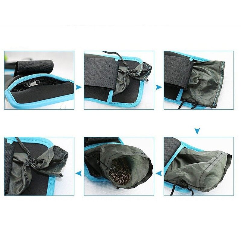 Tạ chân 4KG/3KG/2KG/1KG/0,6KG/Đôi  tạ đeo chân 4KG/3KG/2KG/1KG/0,6KG/Đôi  tạ đeo tay chân 4kg  tạ đeo chân tay IANBITE thế hệ 3.0 - Chất liệu bi thép ko gỉ + vải thun thấm hút mồ hôi co giãn 4 chiều