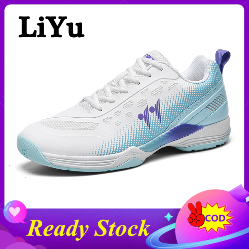 Liyu Giày thể thao thời trang warhorse Giày đánh cầu lông Giày thể thao nam và nữ bền nos-trượt Giày Chạy Bộ Giày luyện tập Kích thước 36-45