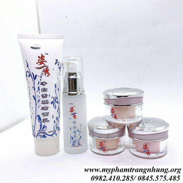 BỘ MỸ PHẨM TRỊ NÁM, DƯỠNG TRẮNG H2O