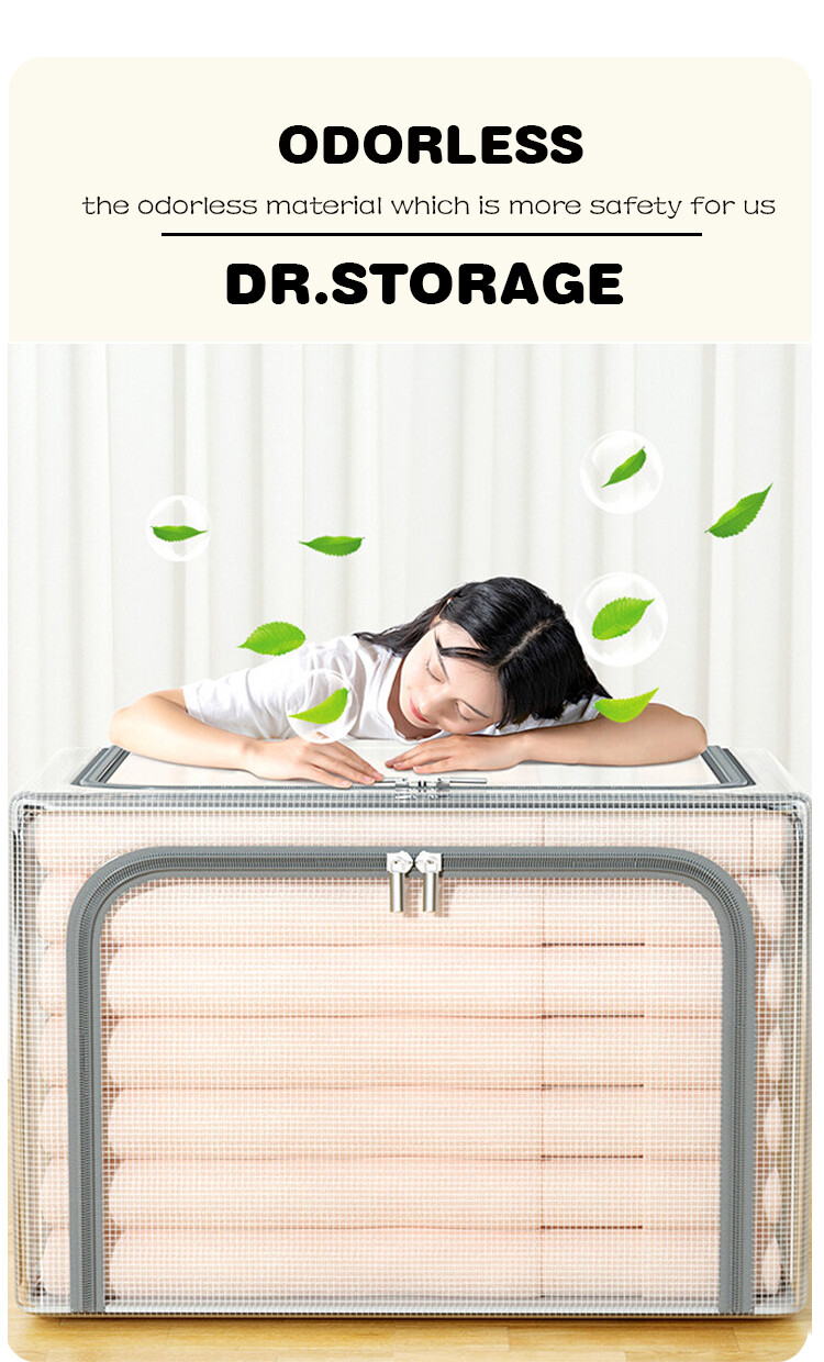 DR.STORAGE Foldable Storage Box, 24L/66L/100L Large Capacity Organizer Container
_voghion.com