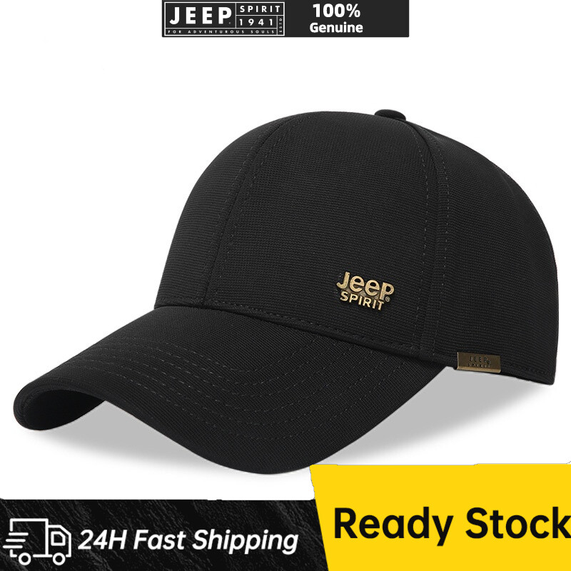 JEEP SPIRIT 1941 ESTD Fisherman's Hat Outdoor Activities Men's Wide Edge Hat Outdoor Sun Protection Fashion And Leisure A0364 ราคา 379 บาท*ส่งฟรี