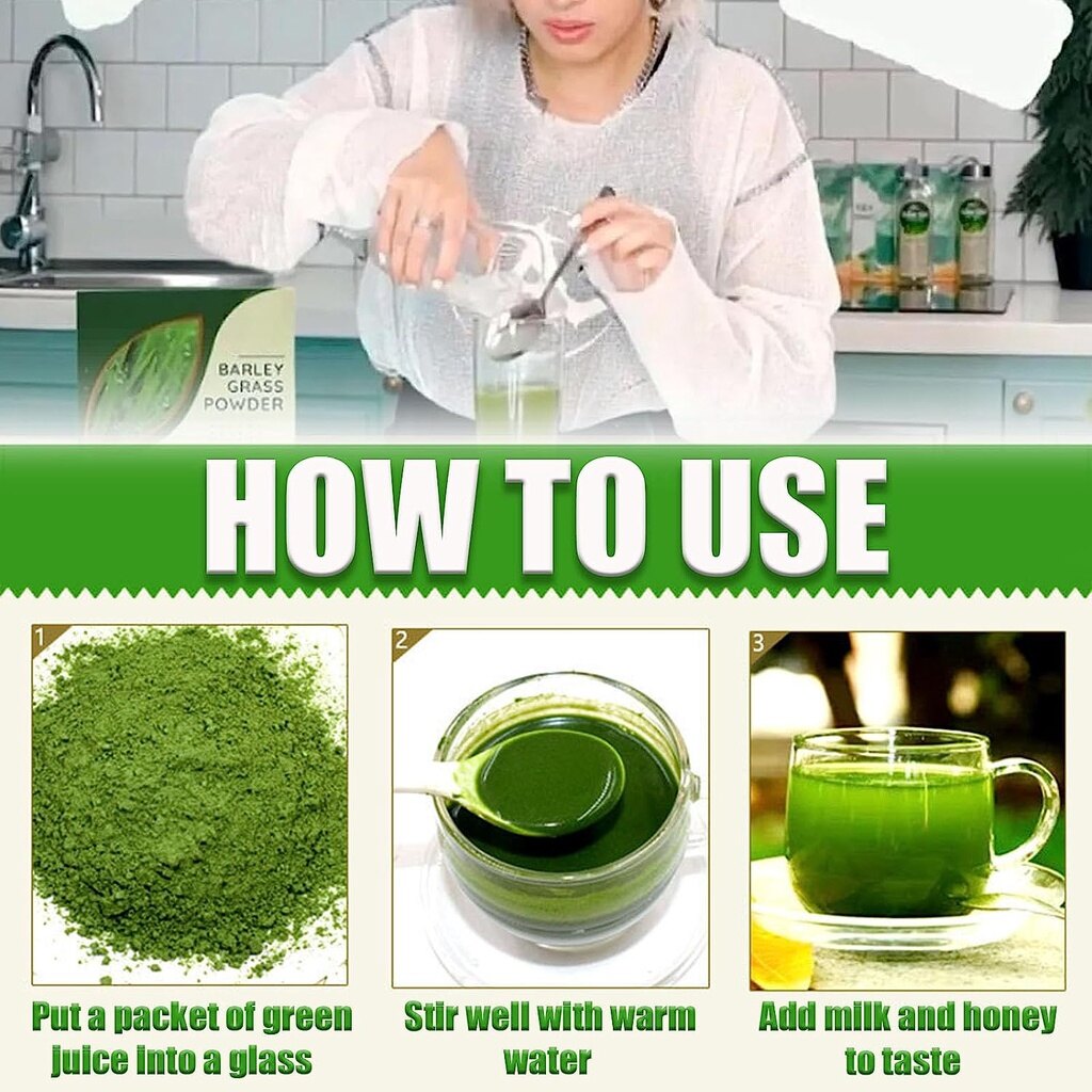 how to take barley grass powder how to take barley grass powder