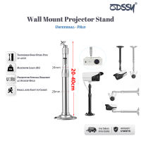 【Philippines Delivery】ZDSSY PA10 20-40cm/30-60cm/40-80cm Adjustable LCD DLP Mini Projector Ceiling screen Wall Mount Bracket Aluminium Rotating DV Camera Holder Stand projector hanger Projectors Accessories