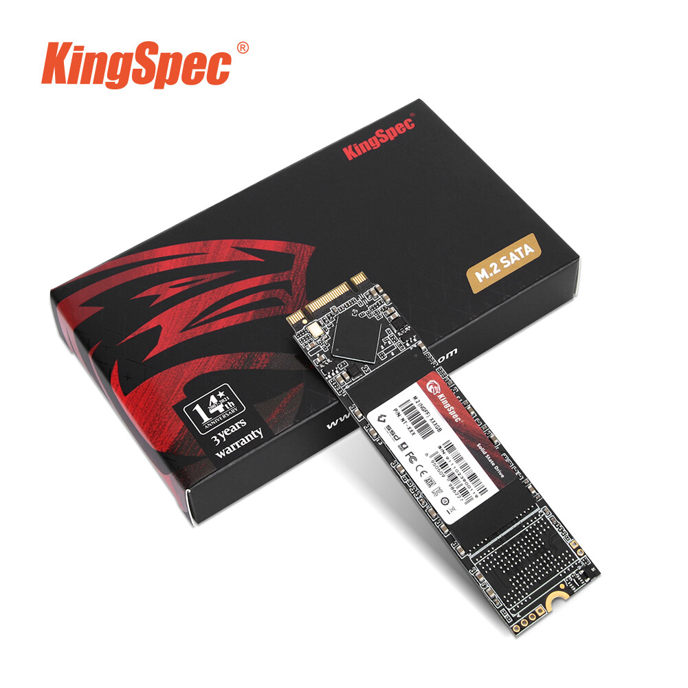 Kingspec M.2 2280 SSD 128GB 256GB 512GB 1Tb 2Tb 4Tb M.2 SATAIII Ngff SSD 2280 SSD cho máy tính để bà