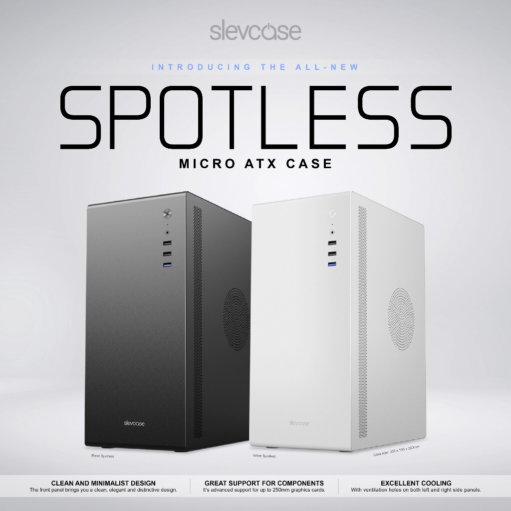 Slim White Micro Atx Cases Fractal Pc Case High Airflow Micro ATX
