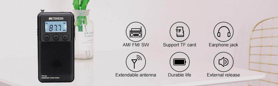 AM FM SW radio