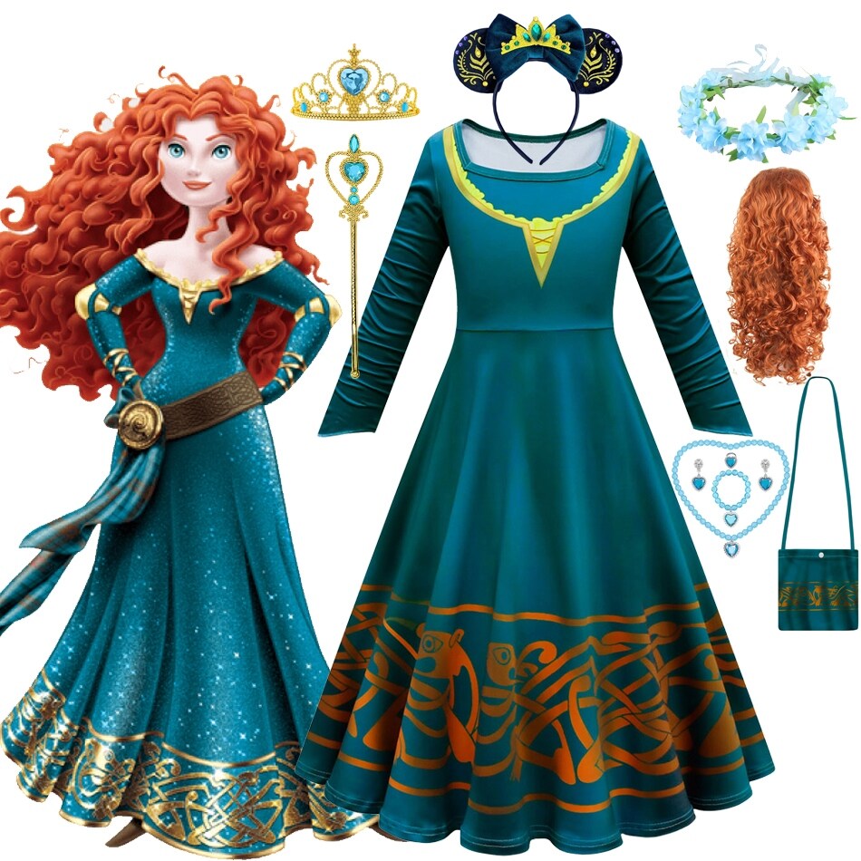 Buy Princess Merida Costume Online at a Better Price | Lazada Malaysia