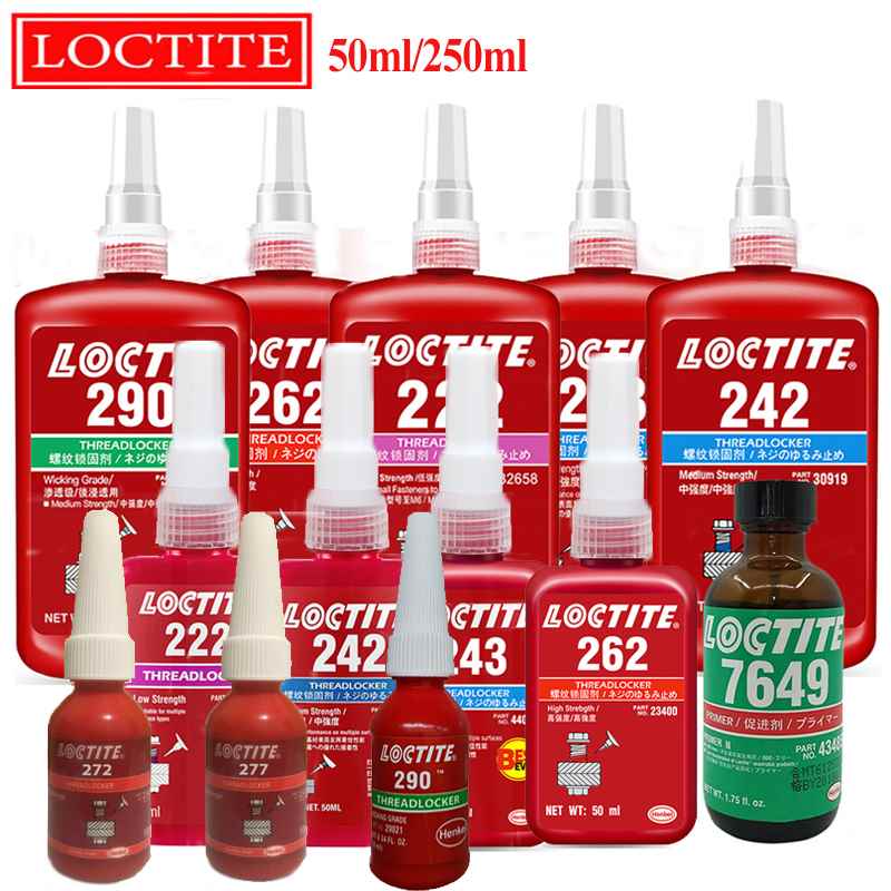 250ml keo dán ren loctite 243/222/242/262/263/270/290/272/271/7649/601/609/638/648/680/660 khóa ren