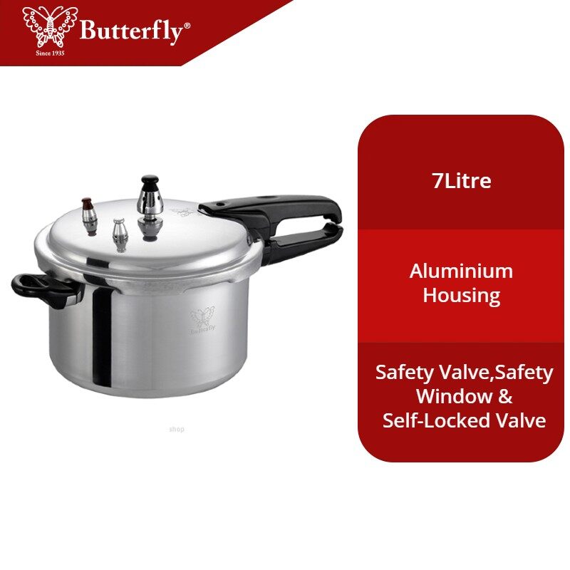 Butterfly pressure cooker online safety valve