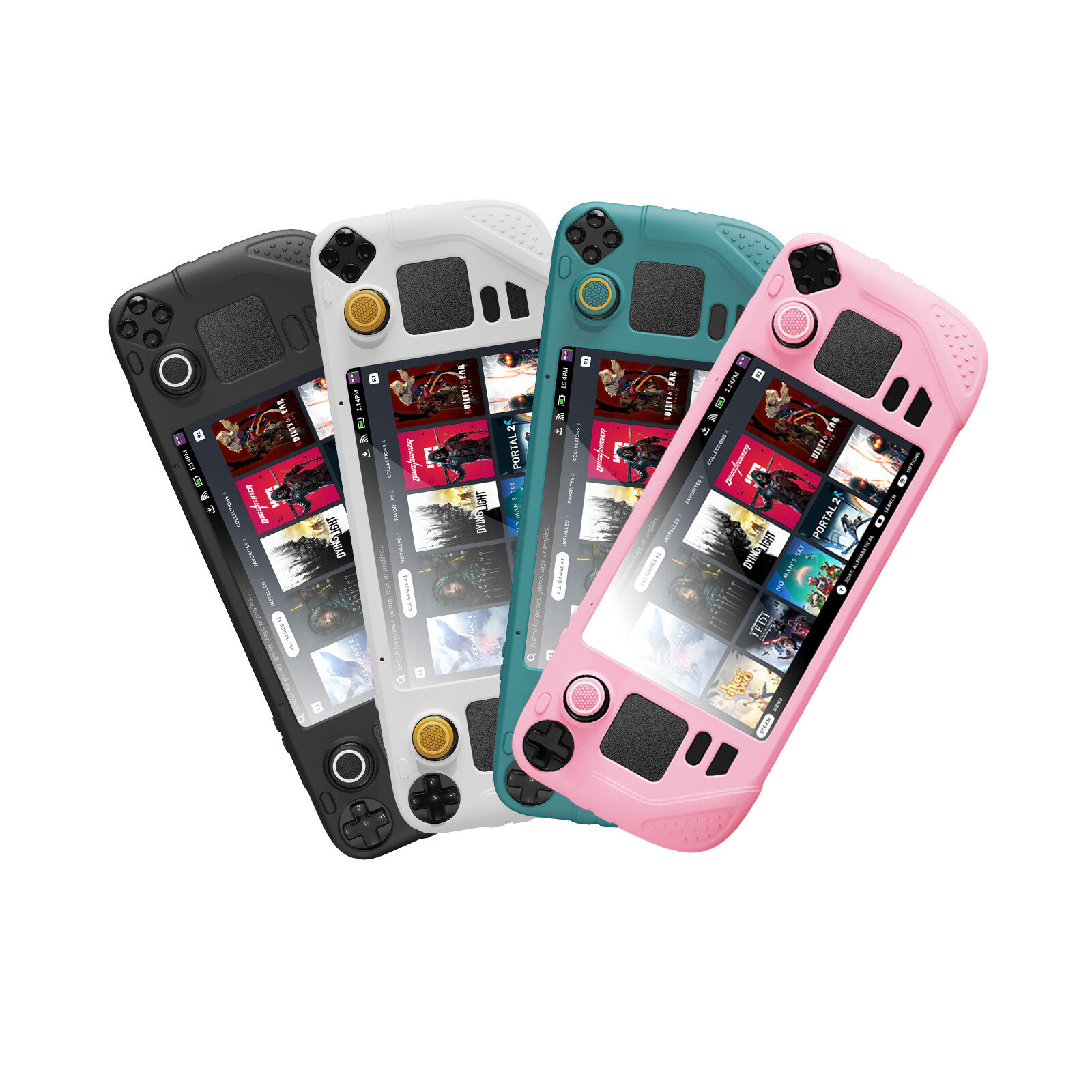 IINE Protective Case 9 in 1 Full Protection Soft Silicone Material Shockproof Case Compatible Steam Deck ราคา 421 บาท*ส่งฟรี
