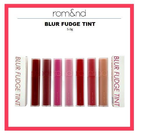 [Rom &amp; ND] Blur Fudge Tint 5.0G 15 màu romand