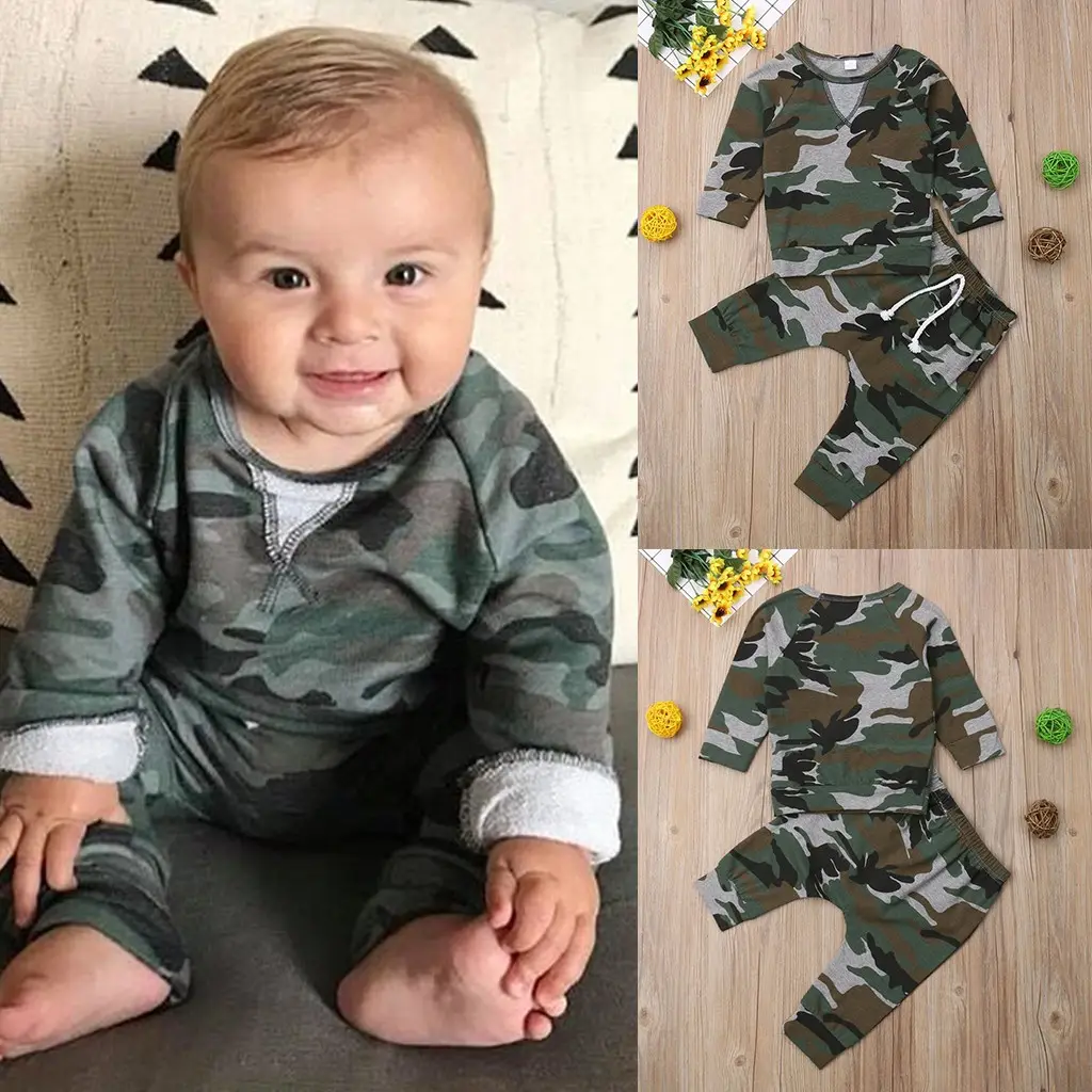 baby boy camouflage clothes