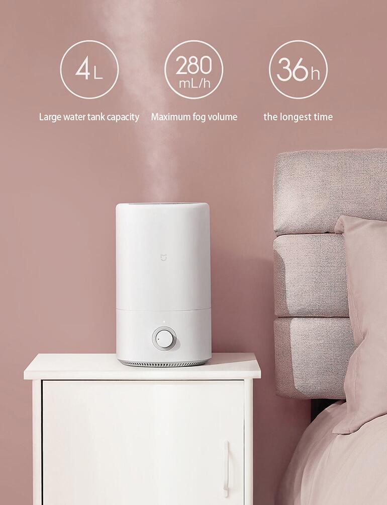 [IX] Xiaomi Mijia Humidifier 4L Mist Maker broadcast Aromatherapy ...