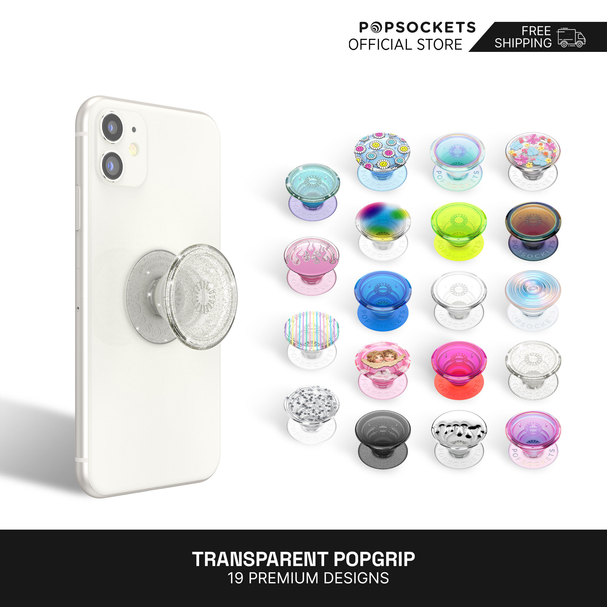 Popsockets trong suốt poppgrip | điện thoại cao cấp grip | giá để điện thoại tốt nhất và tương tự như một người giữ chuông điện thoại | điện thoại bàn đứng và giá treo điện thoại xe hơi tương thích | giá giữ điện thoại giá để điện thoại và điện thoại di đ