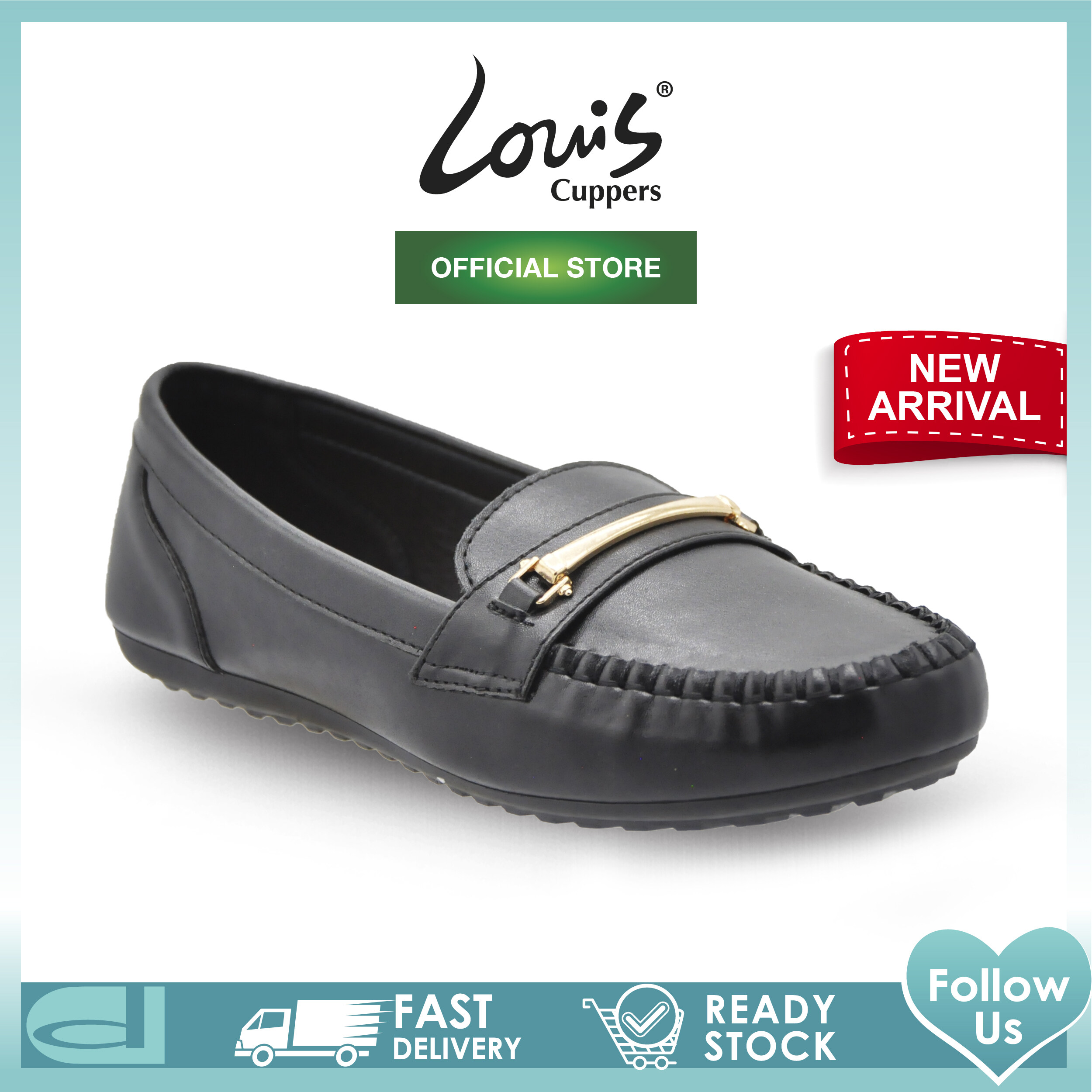 Louis Cuppers Women Slip On Comfort Loafers Kasut Wanita - 210361394