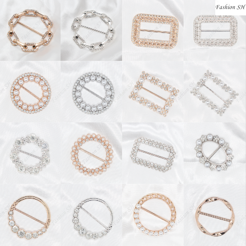 Hàng mới về vòng khăn choàng trâm cài khăn choàng vòng khăn lụa cincin ghim cài khăn lụa nhiều kiểu khóa m40305