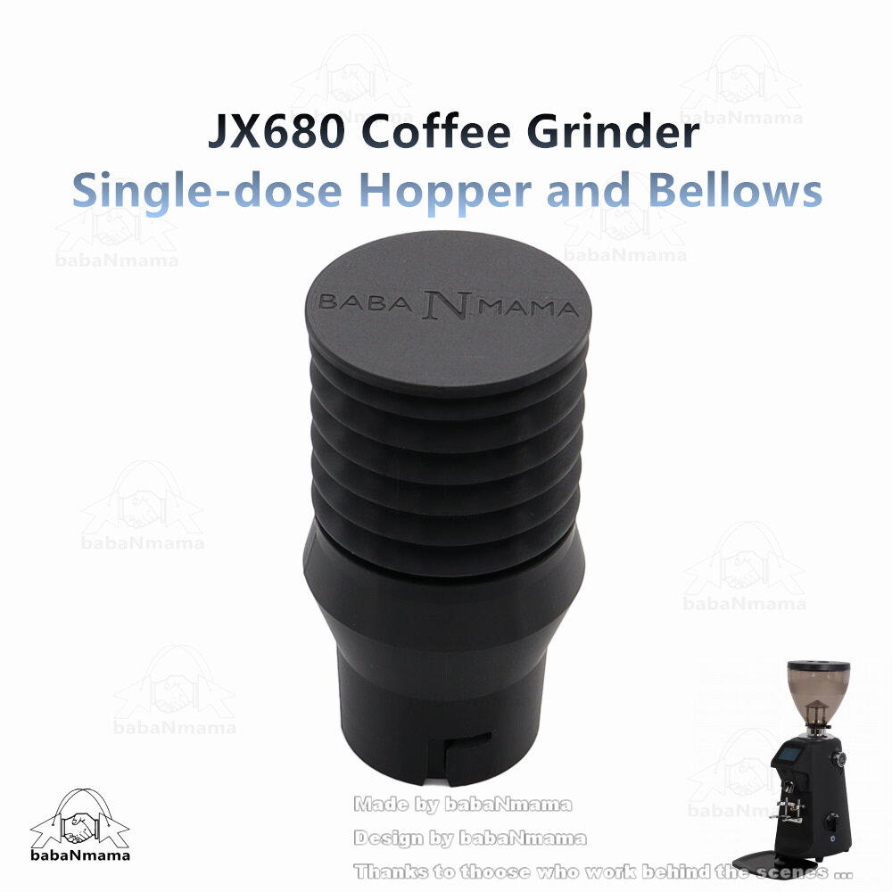 Gambar JX 680 JX680 JieXing Jie Xing Coffee Grinder Single dose Hopper and Bellows
