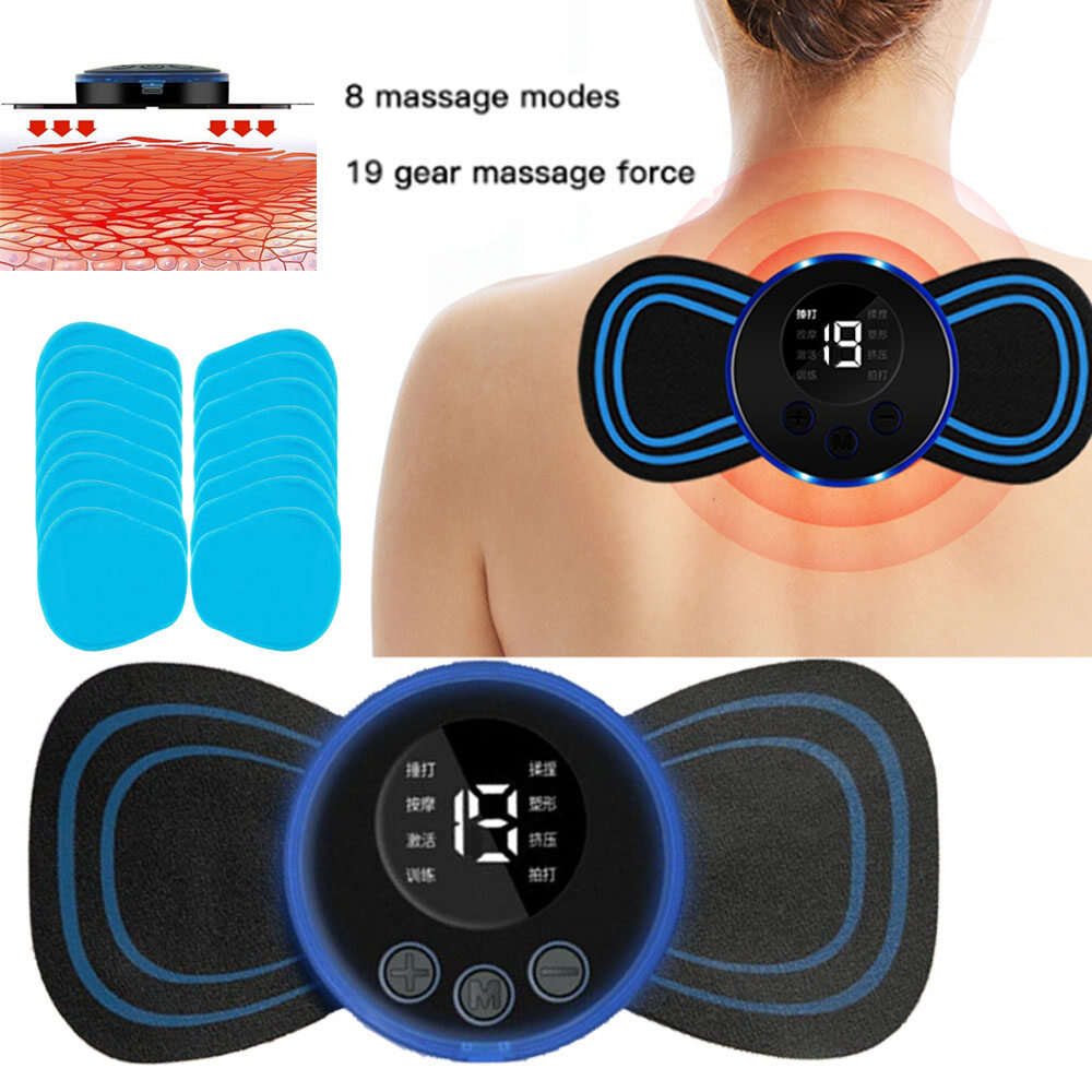 Dụng cụ máy mát-xa cổ mát xa toàn thân chân vai lưng cổ tử cung xung điện giảm đau cơ
