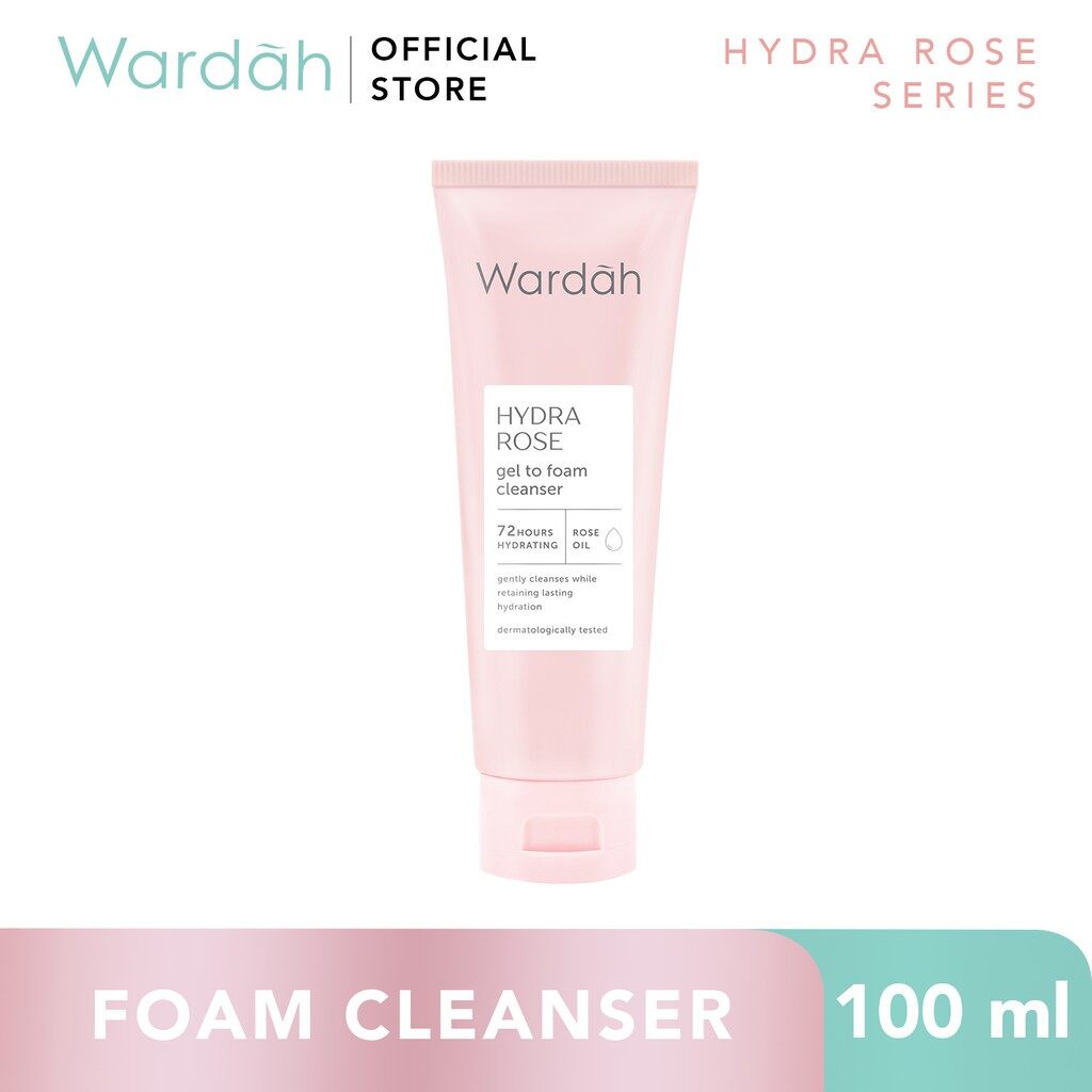 Rose facial hydra foam wardah [Bundle 3]