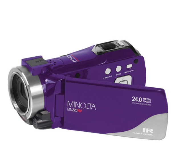 Máy quay tầm nhìn ban đêm Độ nét cao hoàn chỉnh Minolta mn220nv với thu
