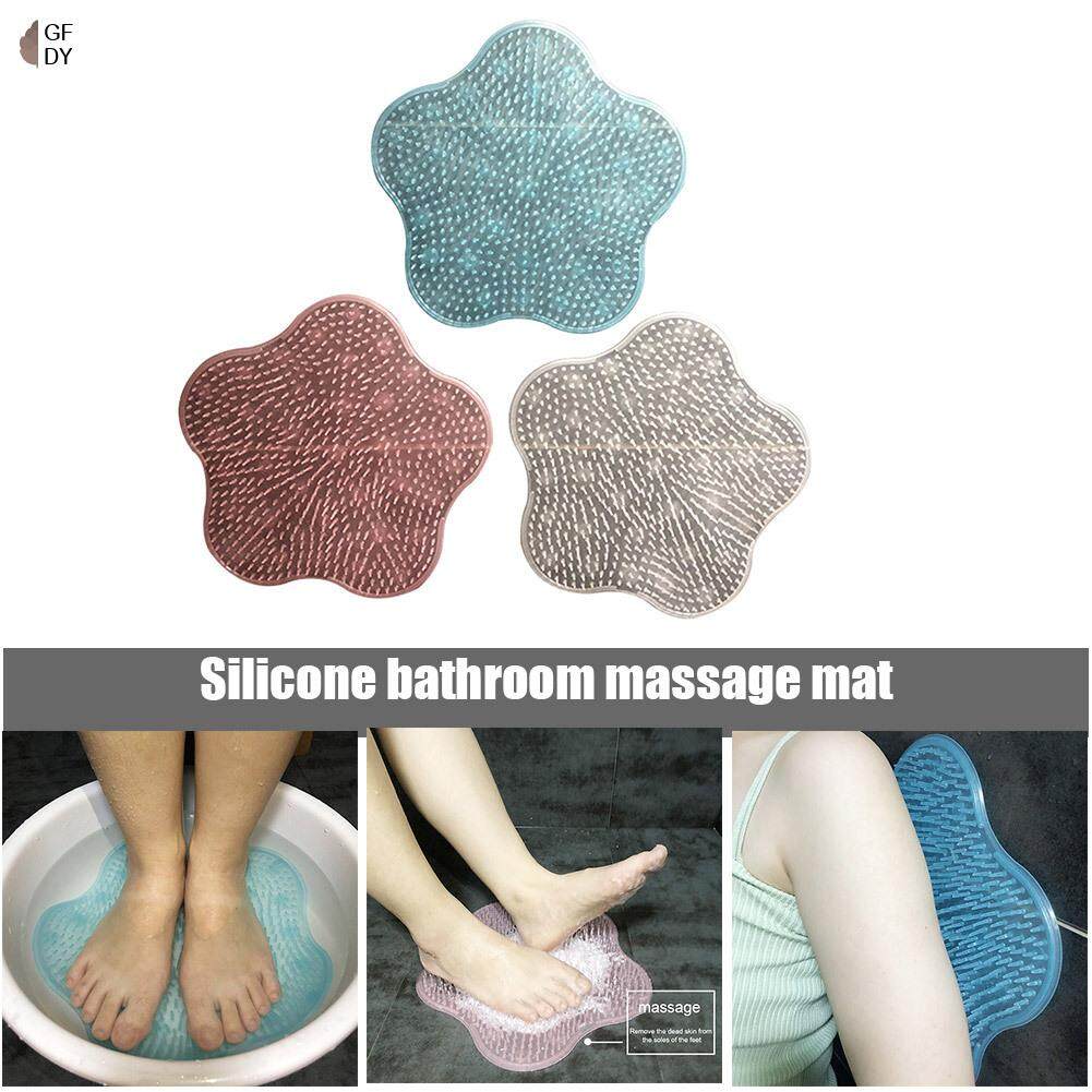 Gfdy Shower Foot Back Massager Mat Scrubber Cleaner Bathroom Non
