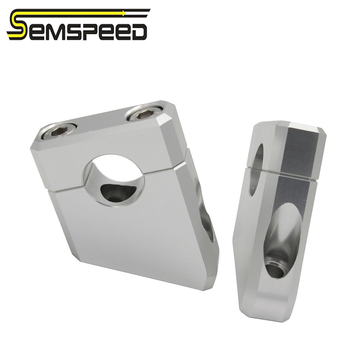 SEMSPEED Universal 22mm Motorcycle Handlebar Riser Bar Mount Handle Clamp For Honda CBR300R/CB300R CB300F CB500X CBR650F CB650F CBR650R CB650R ราคา 900 บาท*ส่งฟรี
