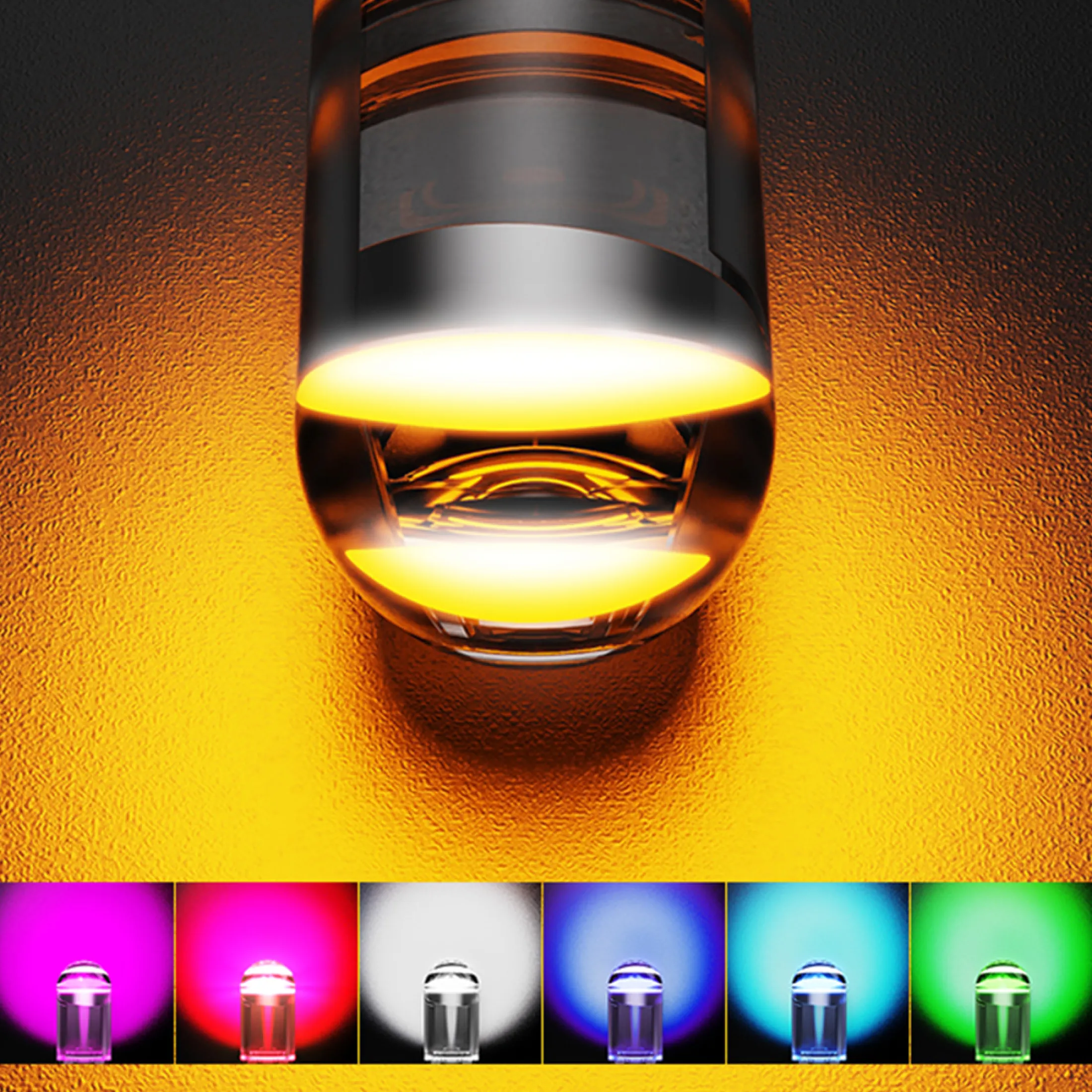 exotic Neighborhood cliff 2022 New 10Pcs Colorful Car Width Lights Bulb T10 W5W WY5W 194 168 501 2825  Glass Housing COB LED Car Wedge Parking Light Side Door Bulb Instrument  Lamp Auto License Plate Light