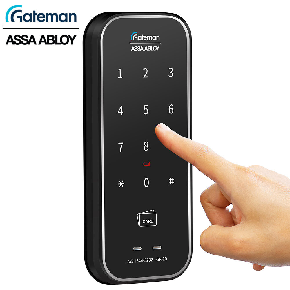 Gateman GR-20 Auxiliary Key Smart Door Lock Self Installation UP - Brand Gateman Presyo 4,398 Piso*Libreng Shipping