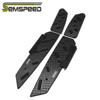 SEMSPEED Motorcycle CNC Footpegs Footrest Foot Rest Pegs Matting For Honda FORZA 250 300 350 2018-2022 2023 2024
