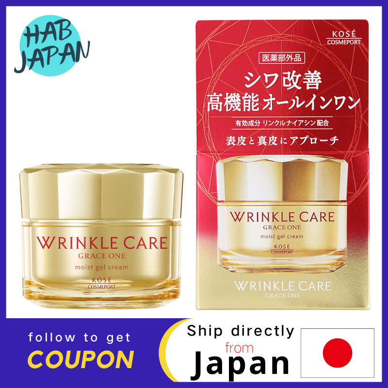 Gambar Kose Grace One Wrinkle Care Moist Gel Cream 100g?Ship directly from Japan?