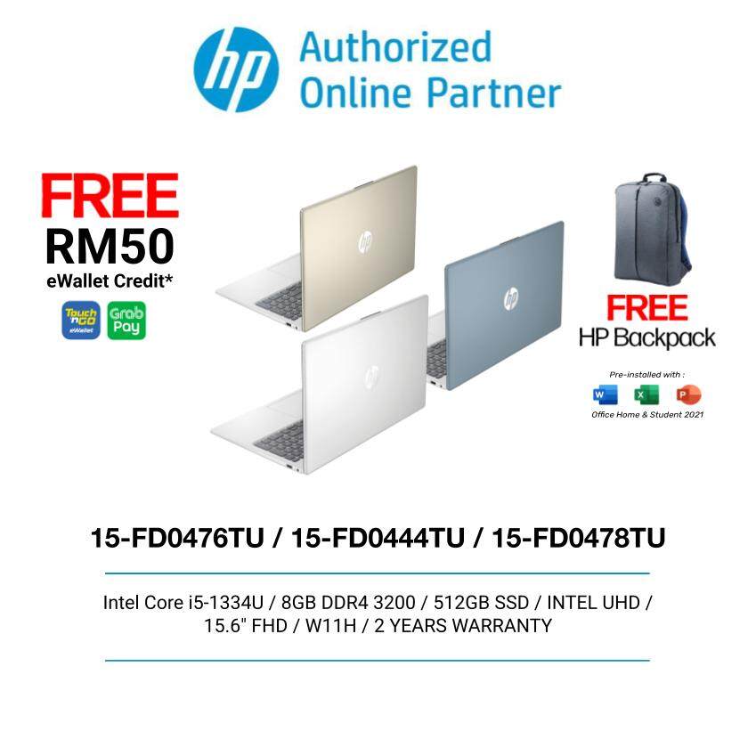 HP 15-FD0617TU / 15-FD0618TU/ 15-FD0619TU / 15-FD0621TU/ 15-FD0386TU / 15-FD0387TU / 15-FD0388TU (CORE 5/ I5-1334U /8GB/512GB SSD/15.6" FHD/W11H)