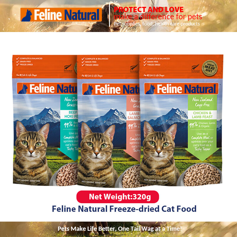 K9 Natural Feline Thức ăn chủ yếu xương và thịt sống tự nhiên Thức ăn cho mèo đông khô thông thường