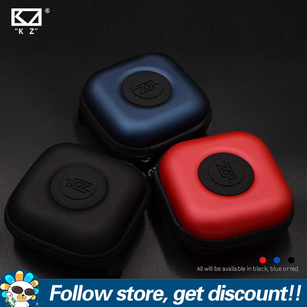KZ PU Hộp Tai Nghe Tai Nghe Nhét Tai Earbud Mini Trường Hợp Di Động Giữ Bảo Vệ Tai Nghe Túi Ví Đựng Xu Ví Headphone Thực Túi Nhỏ Túi Áp Lực Chống Sốc Túi Lưu Trữ Trường Hợp Túi cho Bộ Nhớ Thẻ Cáp USB Bộ Tai Nghe Có Mic Tai Nghe Phụ Kiện Tai Nghe