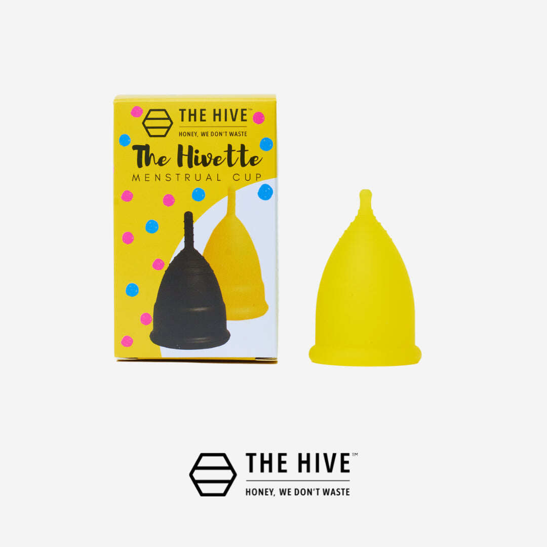 Gambar The Hive Reusable, Washable Medicine Grade Silicone Hivette Menstrual Cup To Collect Period Blood