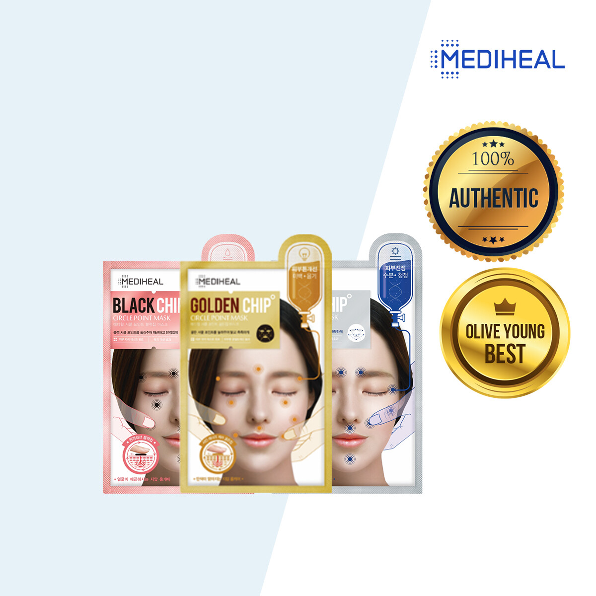 Gambar [MEDIHEAL] CIRCLE POINT FACIAL MASK 25ml*1ea