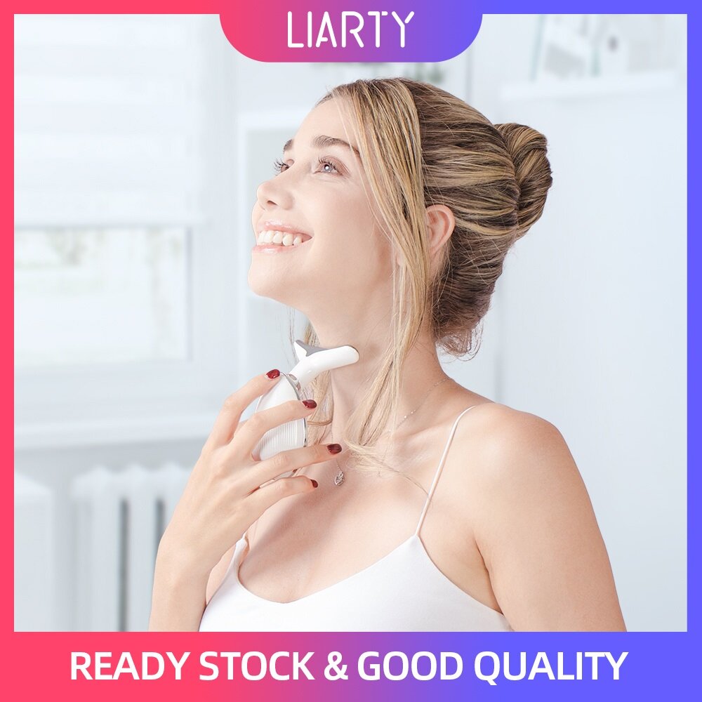Gambar LIARTY V Face Magnetic Heating Smart Sensor Reduce Double Chin Neck Machine EMS Face Skin Lifting Slimming Tighten Vibratio Massager Photorejuvenation Device